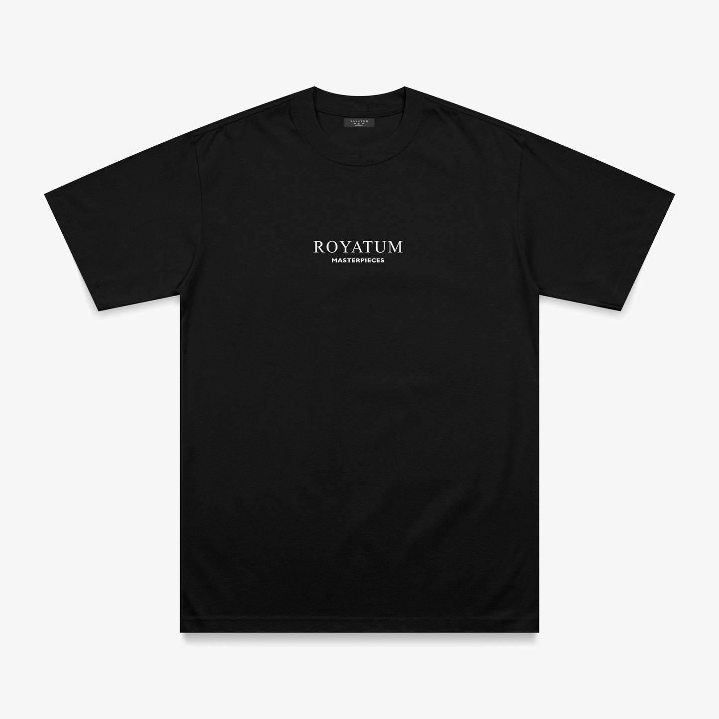 T SHIRT REFULAR FIT ROYATUM GENESIS NEGRO/BLANCO